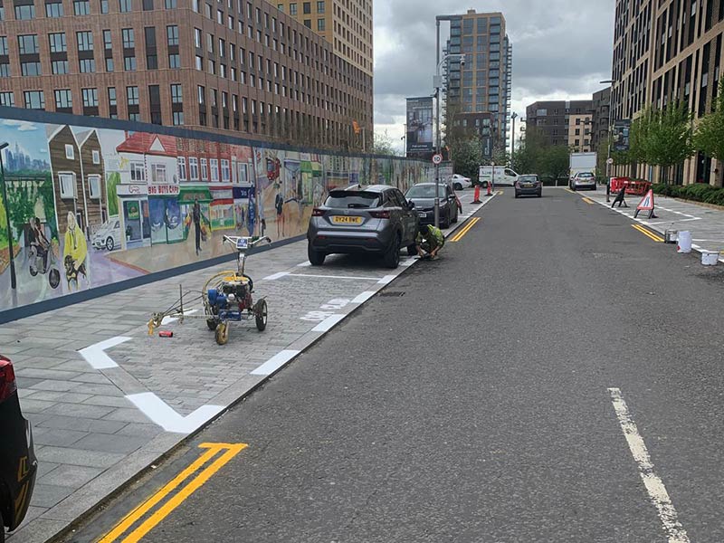 Certified Road Marking Specialists in London